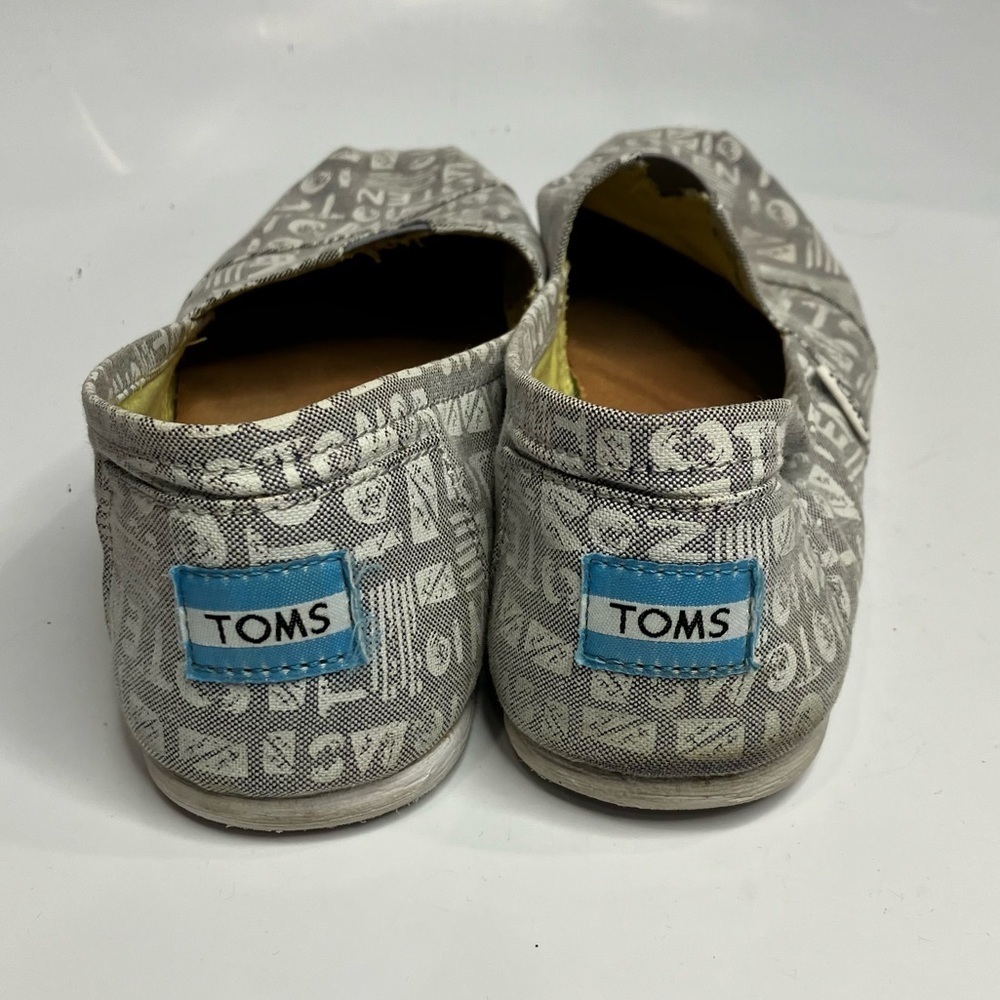 Toms Chambray Ten year anniversary slip on shoes size‎ 8 - Picture 4 of 8